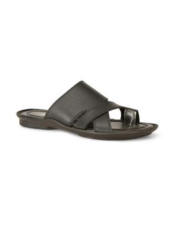 Bata - Solid Black Sandals