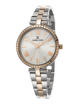 Daniel Klein - Analog Silver Dial Women's Watch-DK.1.12487-4