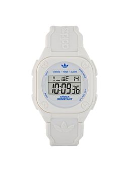 adidas Originals - Unisex Ao Street White Dial Digital Watch - AOST25031 (M)