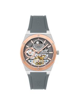 Earnshaw - Men Drake Dual Time Automatic Grey Dial Analog Watch - ES-8291-02 (M)