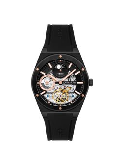 Earnshaw - Men Drake Dual Time Automatic Black Dial Analog Watch - ES-8291-03 (M)