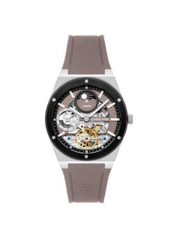 Earnshaw - Men Drake Dual Time Automatic Brown Dial Analog Watch - ES-8291-04 (M)