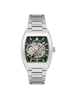 Earnshaw - Men Wellington Skeleton Automatic Green Dial Analog Watch - ES-8302-33 (M)