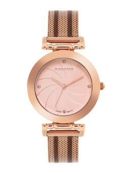 Giordano - Women Rose Gold Dial Analog Watch - GD-2140-66 (M)