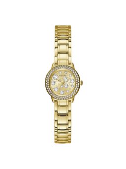 Guess - Women Gd Gem Gold Dial Analog Watch - GW0028L2 (M)