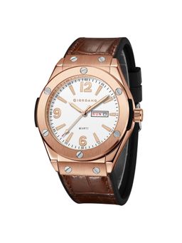 Giordano - Men White Dial Analog Watch - GZ-50176 (M)