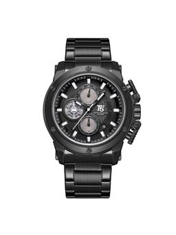 T5 - Men Chronograph Black Dial Analog Watch - H3854G-C (M)