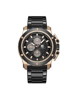 T5 - Men Chronograph Black Dial Analog Watch - H3854G-E (M)