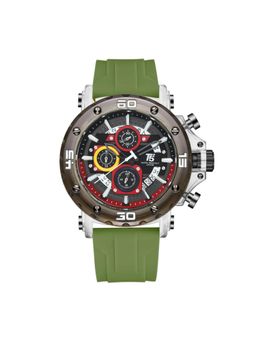 T5 - Men Chronograph Green Dial Analog Watch - H4043G-H (M)