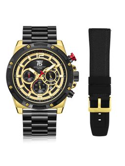 T5 - Men Chronograph Multi-Color Dial Analog Watch With Strap - H4327G-D (M)