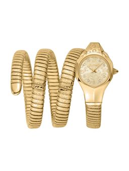 Just Cavalli - Women Reptilia Gold Dial Analog Watch - JC1L271M0025 (M)