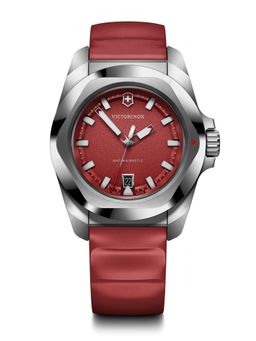 Victorinox - Men I.N.O.X. Red Dial Analog Watch - V242029 (M)