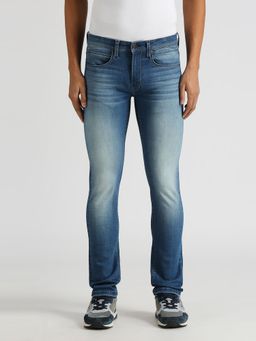 Pepe Jeans - Vapour Dark Blue Mid Rise Slim Fit Powerflex Jeans