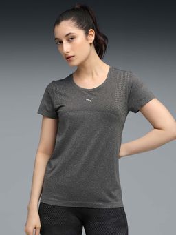 Puma - Black Train All Day Tech Women's Seamless Training T-Shirt