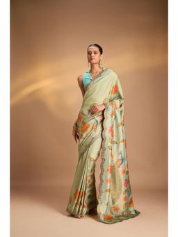 Shobitam - Vegan Silk Saree With Unstitched Blouse