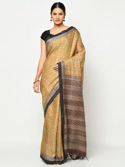 Fabindia - Silk Tussar Printed Sari