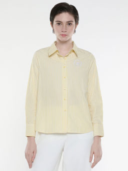 RAREISM - Robbu Yellow Stripes Shirt