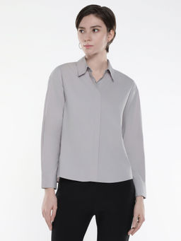RAREISM - Uiko Grey Solid Shirt