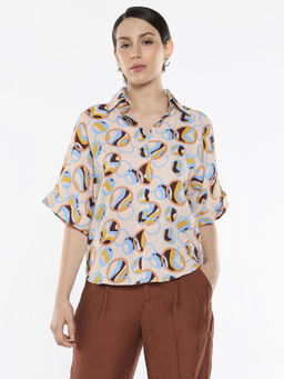 RAREISM - Abuto-T Light Multi Abstract Shirt
