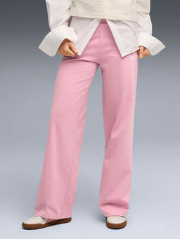 Puma - Women High-Waist Solid Pants