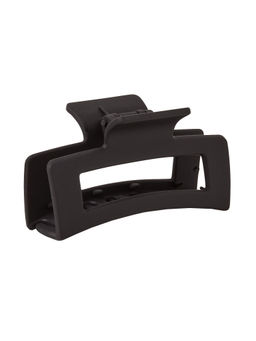Accessorize London - Medium Matte Rectangle Claw Clip