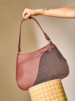 Zouk - Women Brown Bristel Ira Handbag