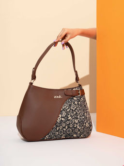 Zouk - Women Black FloMotif Ira Handbag