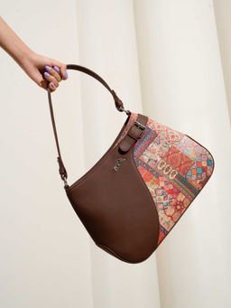 Zouk - Women Multi-Color Ira Kutch Gamthi Handbag