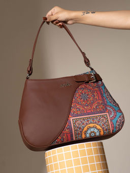 Zouk - Women Muti-Color Mandala Print Ira Handbag