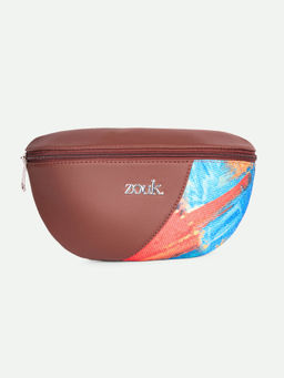 Zouk - Women Multi-Color Abstract Amaze Freya Fanny Pack Belt Bag