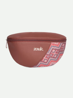 Zouk - Women Multi-Color Gwalior Weaves Freya Fanny Pack Belt Bag