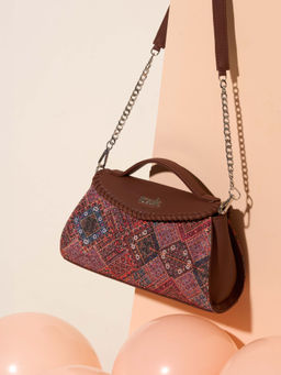 Zouk - Women Multi-Color Bhuj Rabari Saisha Sling Bag