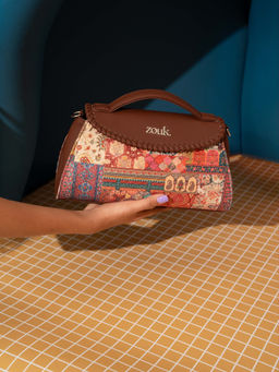 Zouk - Women Multi-Color Kutch Gamthi Saisha Sling Bag