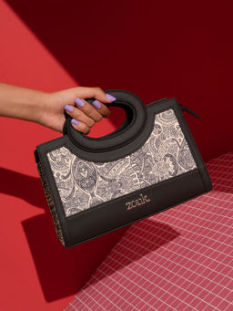 Zouk - Women Off White Colaba Shirin Zoe Sling Bag