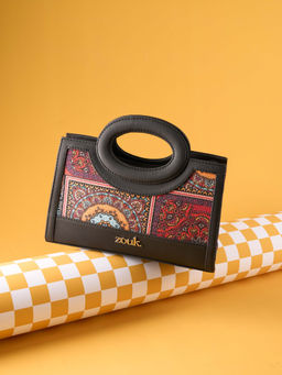 Zouk - Women Multi-Color Mughal Motif Zoe Sling Bag