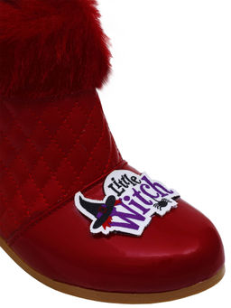 D'chica - Red Solid Boots