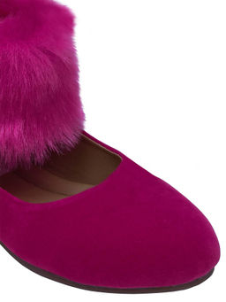 D'chica - Fuchsia Solid Boots