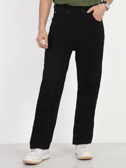 Ben Sherman - Men Black Solid Regular Fit Jeans