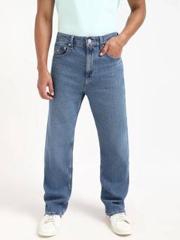 Tommy Hilfiger - Rinse-Wash Regular Fit Mid Rise Jeans