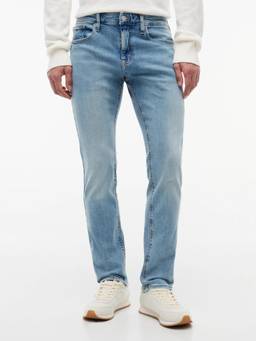 Tommy Hilfiger - Light-Wash Slim Fit Mid Rise Jeans