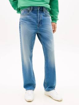 Tommy Hilfiger - Mid-Wash Regular Fit Mid Rise Jeans