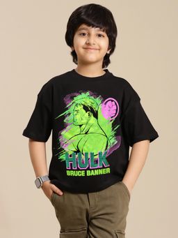 Kidsville - Hulk Printed Loose T-Shirt for Boys