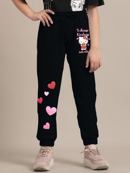 Kidsville - Hello Kitty Printed Regular Fit Jogger for Girls