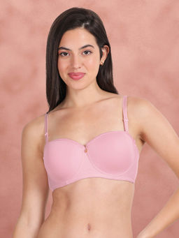 Shyaway - Susie By Shyaway Candy Pink Top Lace Wired Balconette Bra