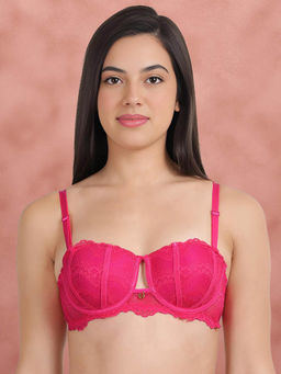 Shyaway - Susie By Shyaway Fandango Pink Lace Balconette Bra