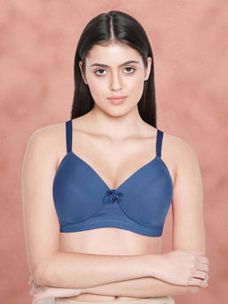 Shyaway - Taabu By Shyaway Deja Vu Blue Padded Wirefree Everyday T-Shirt Bra