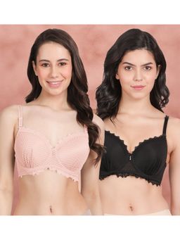 Shyaway - Susie By Shyaway Bottom Gathers Padded Wired Bra (Pack of 2)