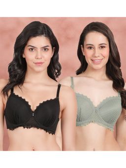 Shyaway - Susie By Shyaway Bottom Gathers Padded Wired Bra (Pack of 2)