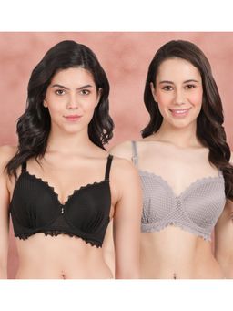 Shyaway - Susie By Shyaway Bottom Gathers Padded Wired Bra (Pack of 2)