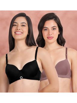 Shyaway - Susie By Shyaway Bottom Lace Trim with Charm Wired Bra (Pack of 2)